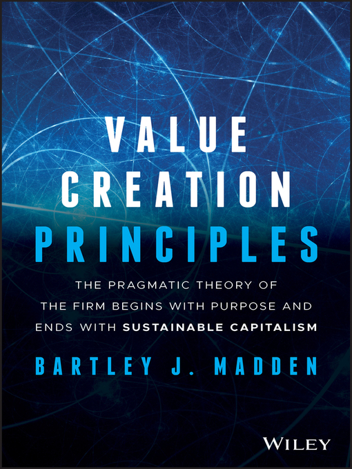 Title details for Value Creation Principles by Bartley J. Madden - Available